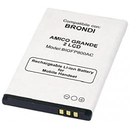 BATTERIA BRONDI AMICO GRANDE 2 GRANDE 2 LCD