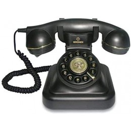 TELEFONO STILE VINTAGE CON CAVO IN TESSUTO