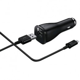 CARICABATTERIE DA AUTO USB MICRO USB CAVO AUTO 12/24VADAPTIVE FAST CHARGER