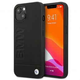 COVER BMW IN VERA PELLE PER IPHONE 13 mini BLACK