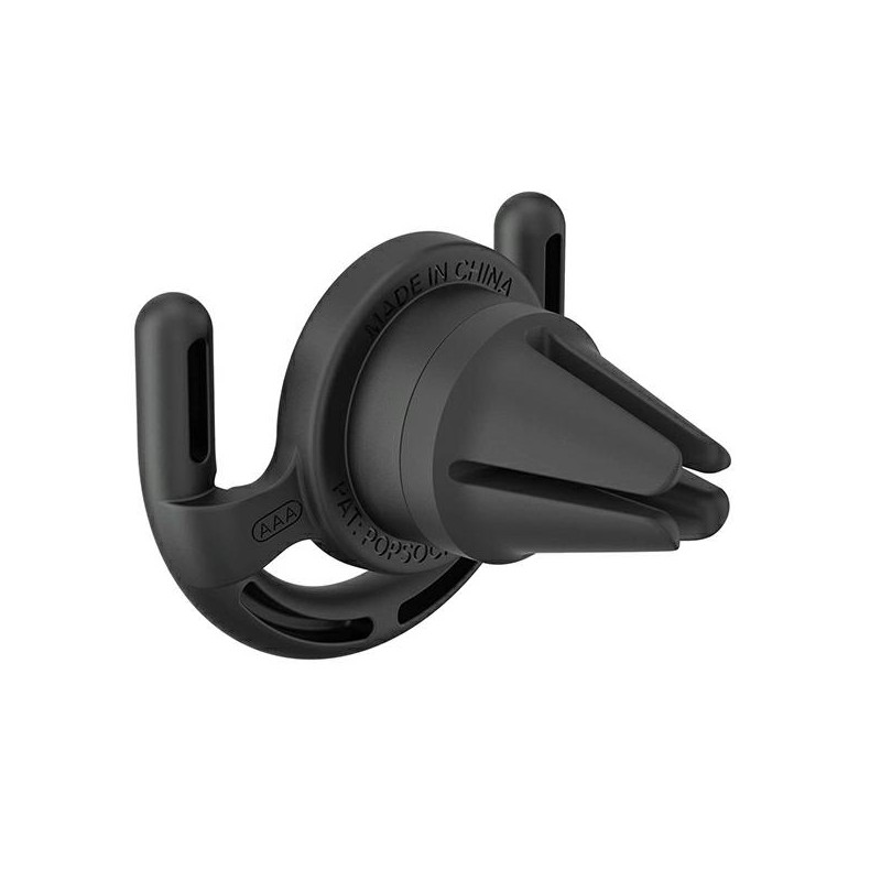 SUPPORTO AUTO DA BOCCHETTA AREAZIONE PER POSOCKET NERO SUPPORTO AUTO DA BOCCHETTA AREAZIONE PER POSOCKET NERO