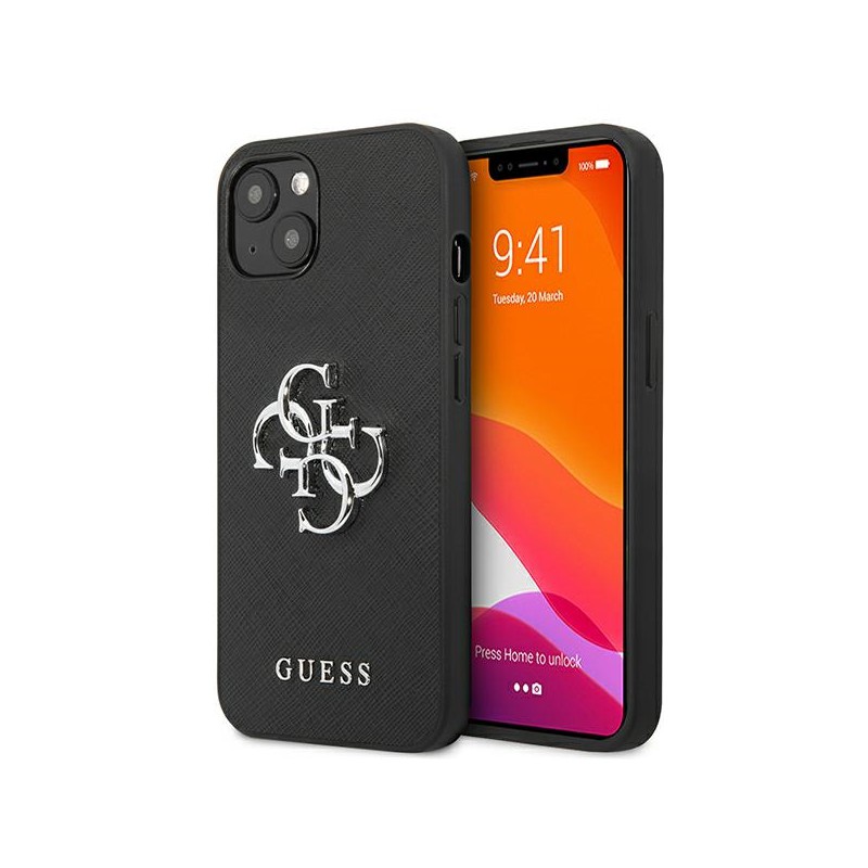cover guess iphone 13 mini black cover guess iphone 13 mini black