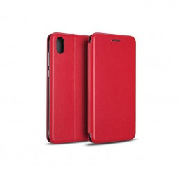 book IPHONE 13 pro con porta carte di credito chiusura magnetica red
