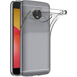 custodia tpu ultra sottile per moto E7 plus trasparente