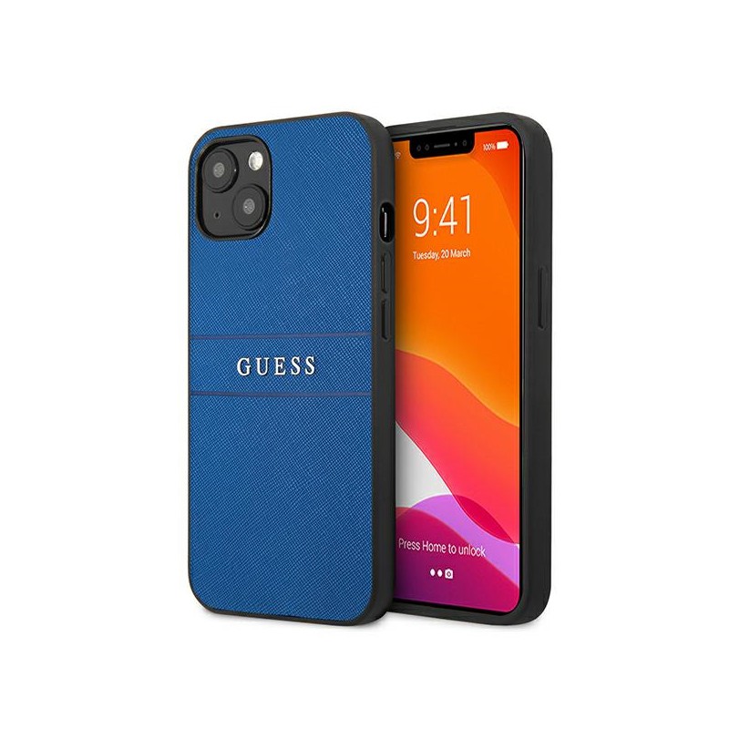 cover guess iphone 13 blu