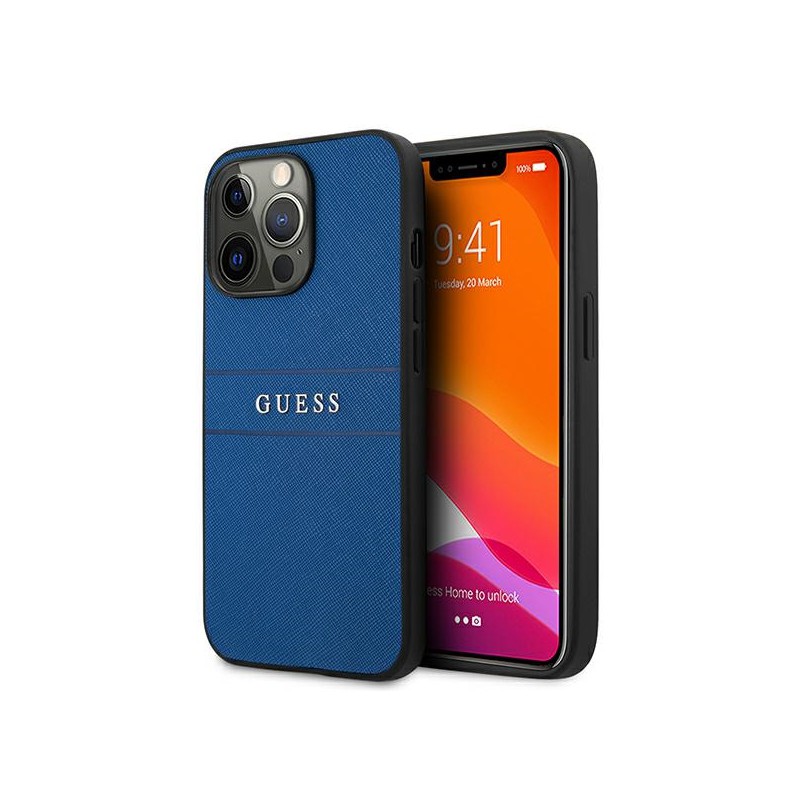 cover guess iphone 13 pro blu